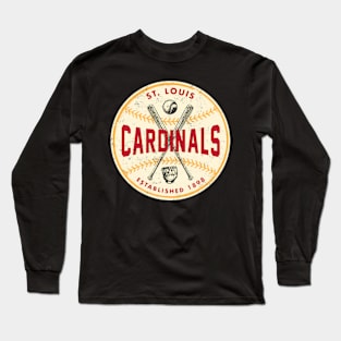 St Louis Cardinals 3 By Buck Originals Long Sleeve T-Shirt